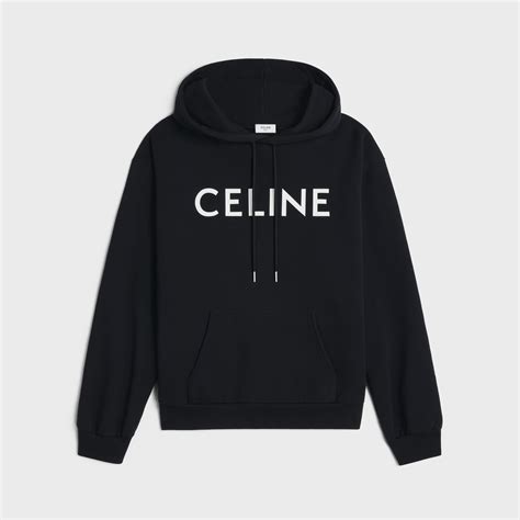 celine brand hoodie|Celine hoodie black and white.